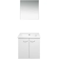 Mueble de Baño Qube Acabado Alto Brillo Blanco