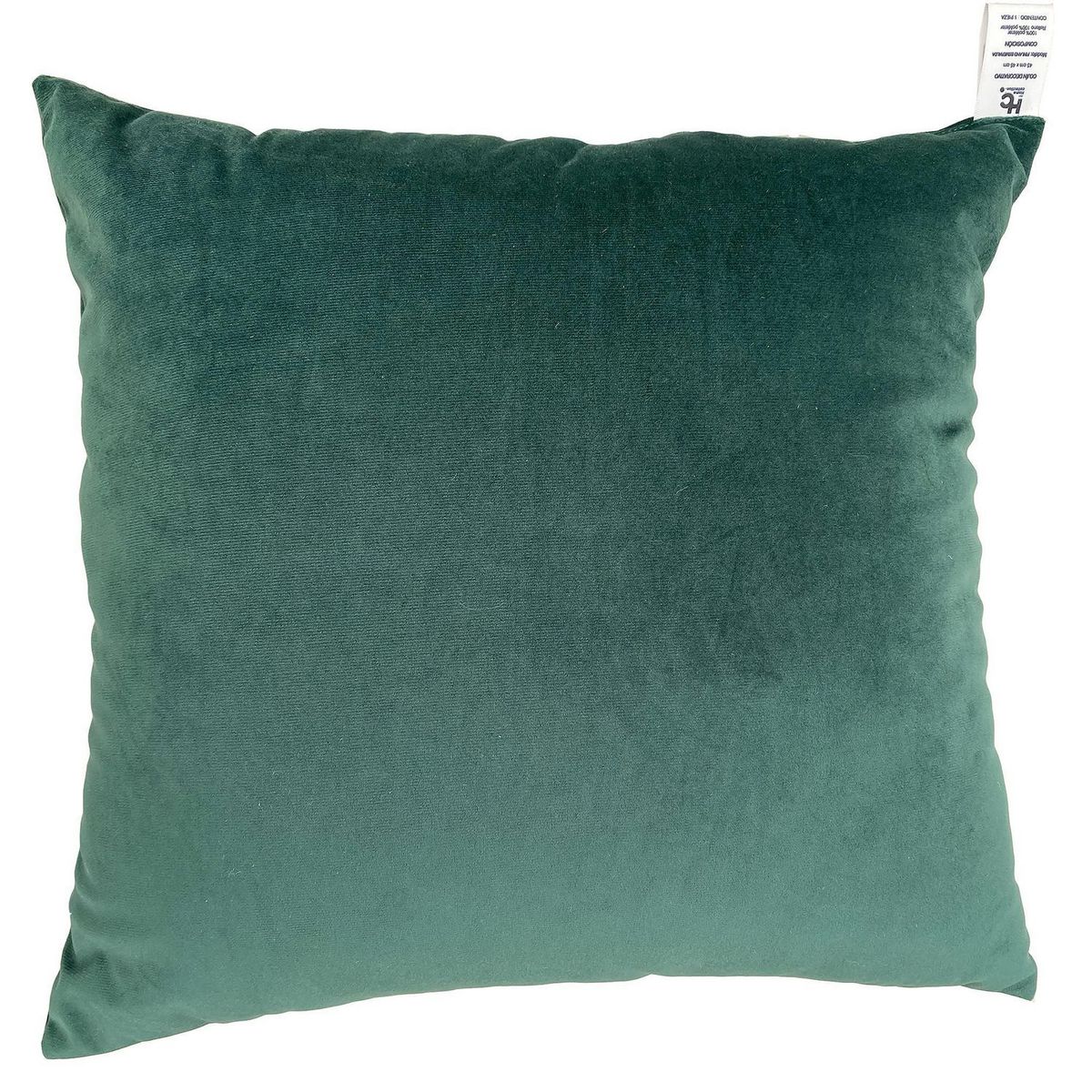 Just Home Collection - Cojín Decorativo 45x45 cm Finland Esmeralda