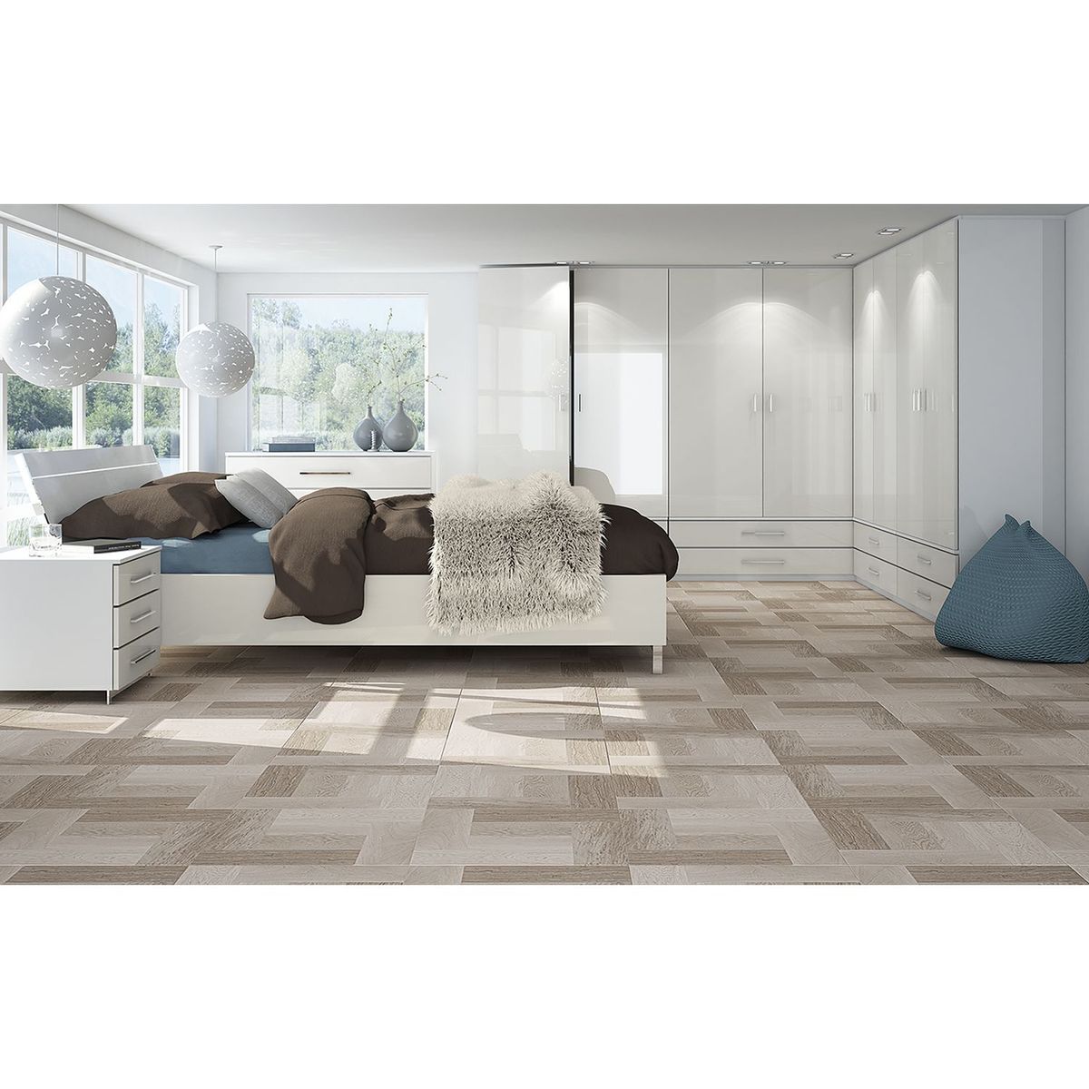 Artemis - Piso Cerámico Trento Vainilla 55.5X55.5cm 1.54 m2