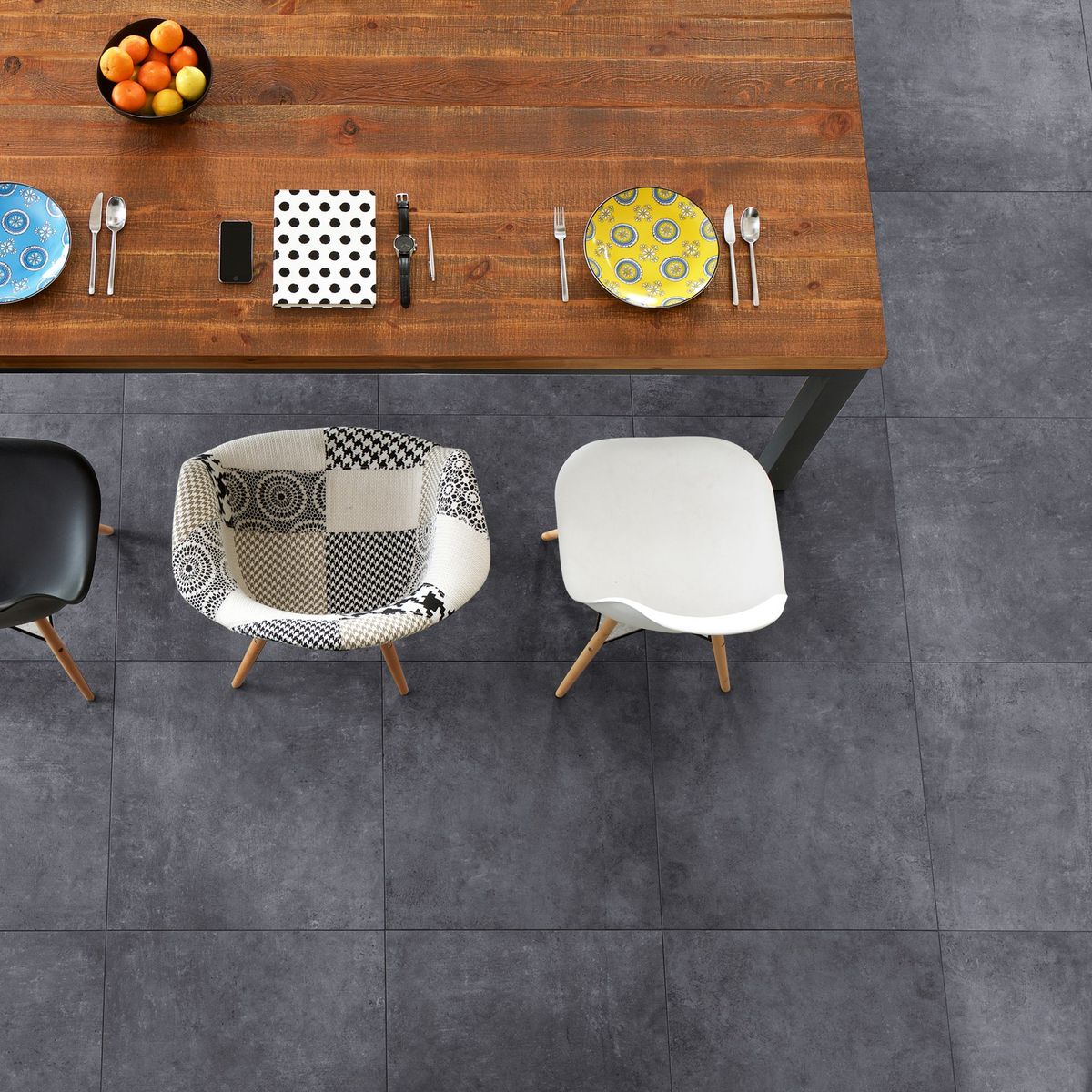 Piso Cerámico Loreto Gris 50X50 1.75 m2, marca Tecnopiso - Foto 2
