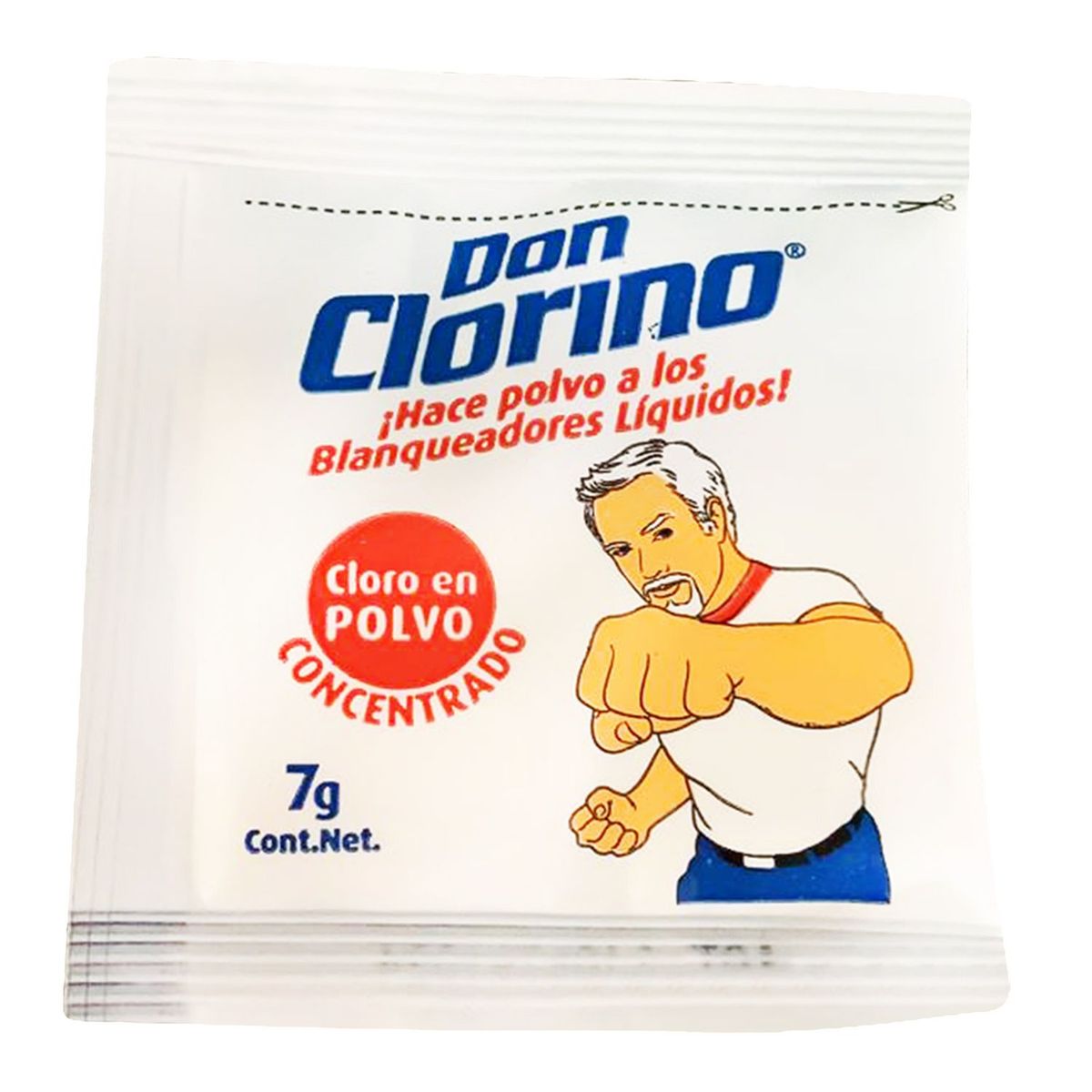 Blanqueador y Desinfectante en polvo 21 sobres, marca Don Clorino - Foto 2