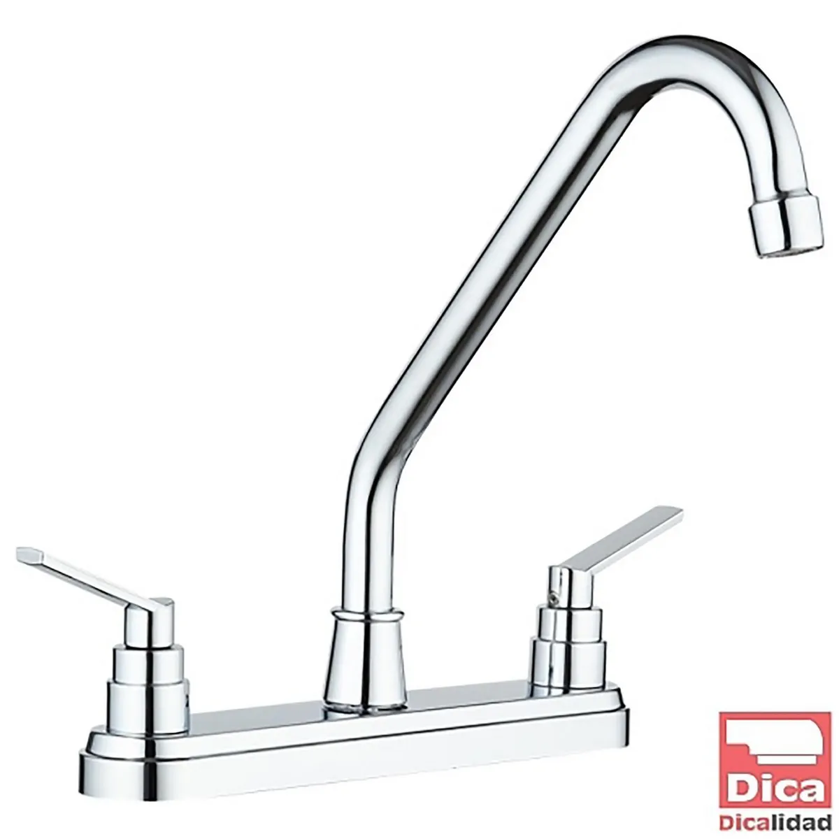 Mezcladora 8" cuello alto para fregadero., marca Dica - Foto Principal