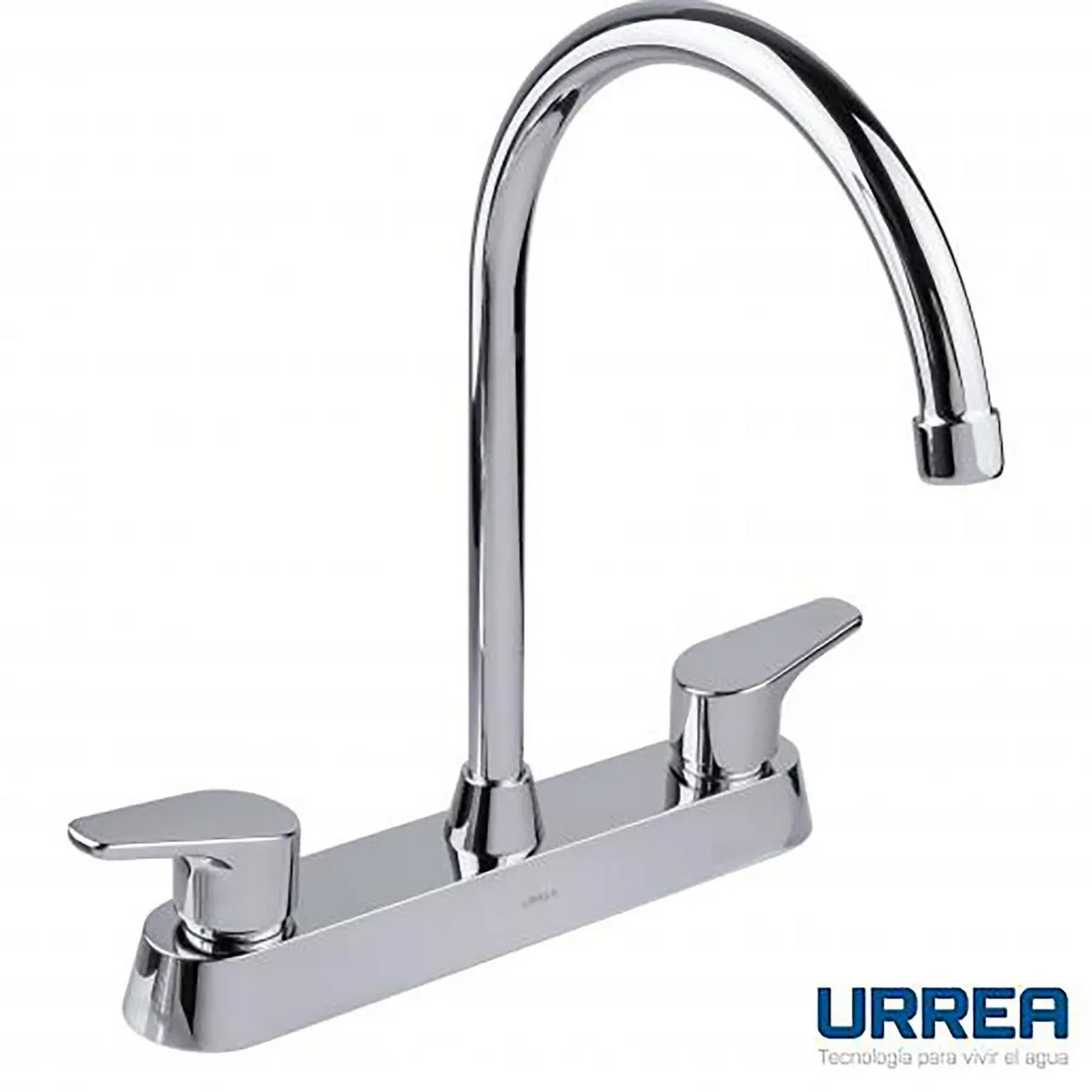 Mezcladora para Cocina con Manerales de Palanca, marca Urrea - Foto Principal