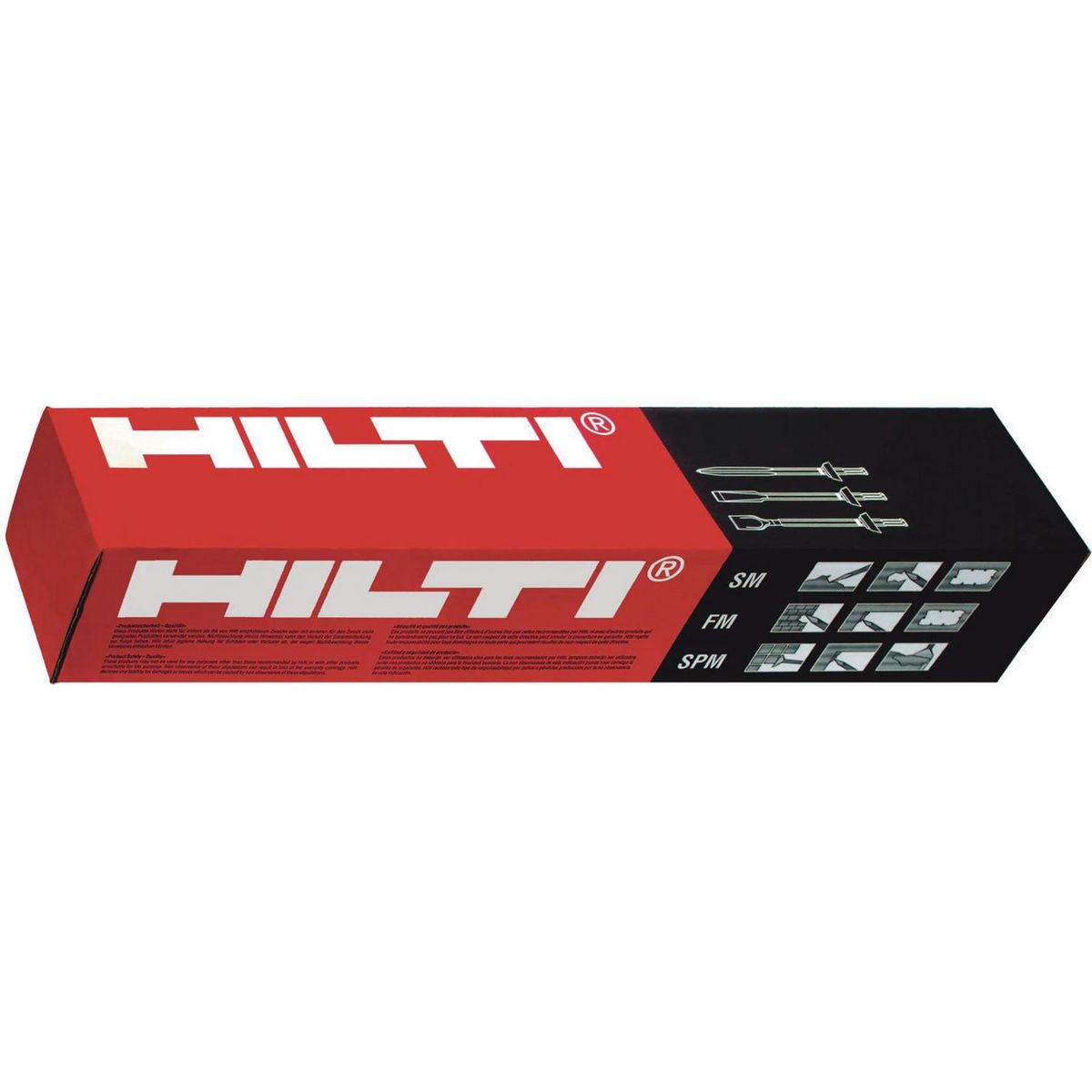 Hilti - Set de 4 cinceles para conexión TE-C de alto rendimiento, forma poligonal autoafilable