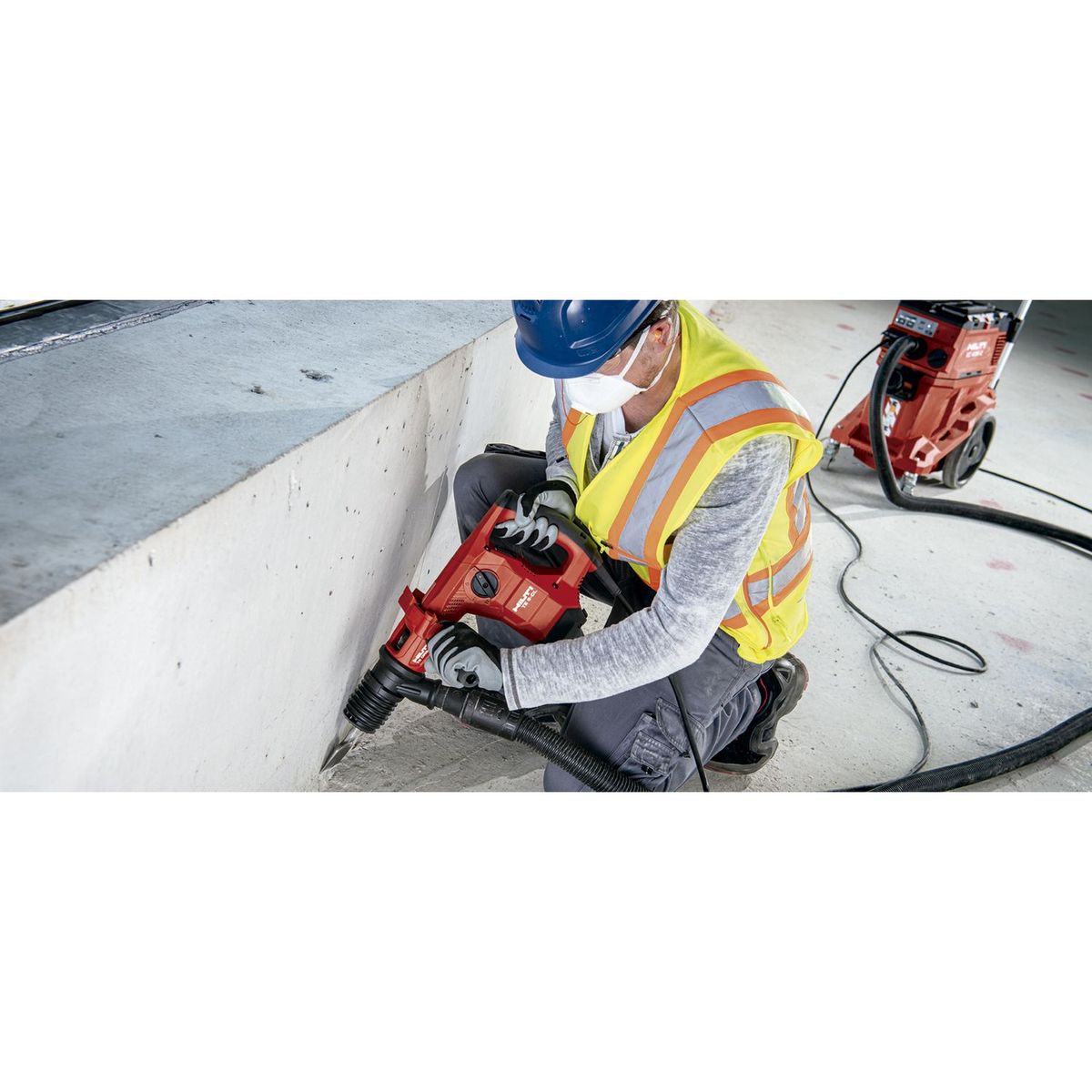 Hilti - Set de 4 cinceles para conexión TE-C de alto rendimiento, forma poligonal autoafilable