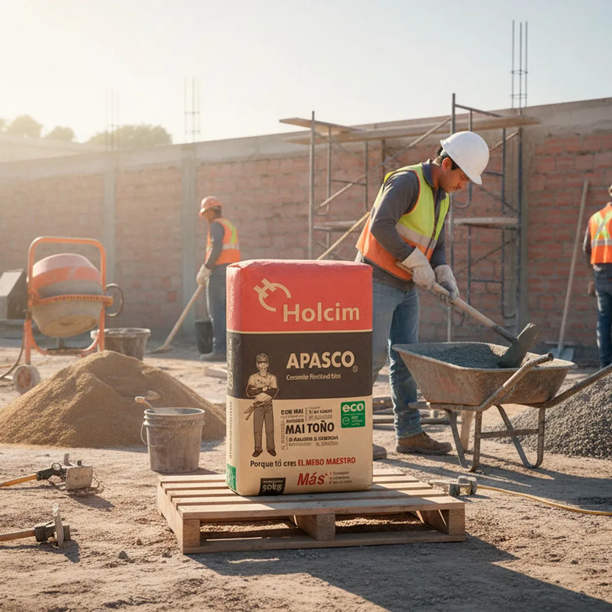 Holcim Apasco - Cemento Gris Holcim Apasco 50 Kg