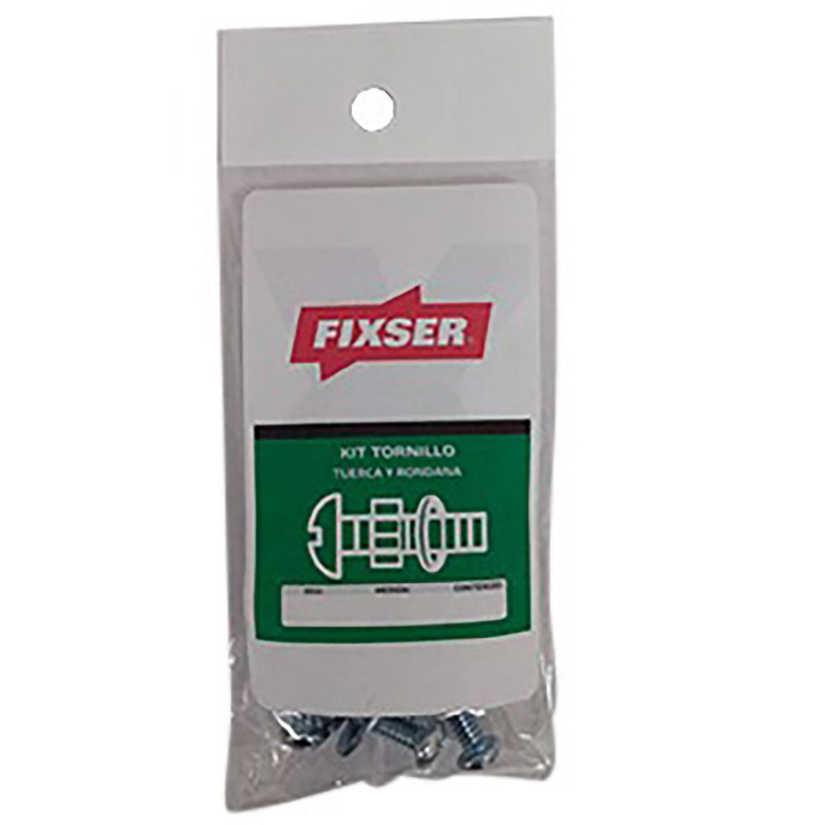 Kit tor,tca,ron 3/16x2 bp2 15p, marca Fixser - Foto 2
