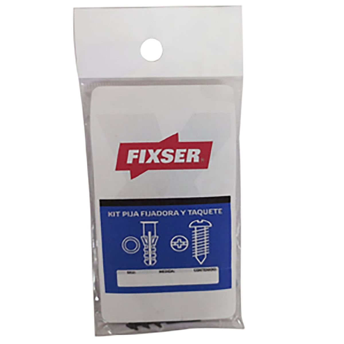 Kit pija y taq 10x11/2 bp2 20p, marca Fixser - Foto 2