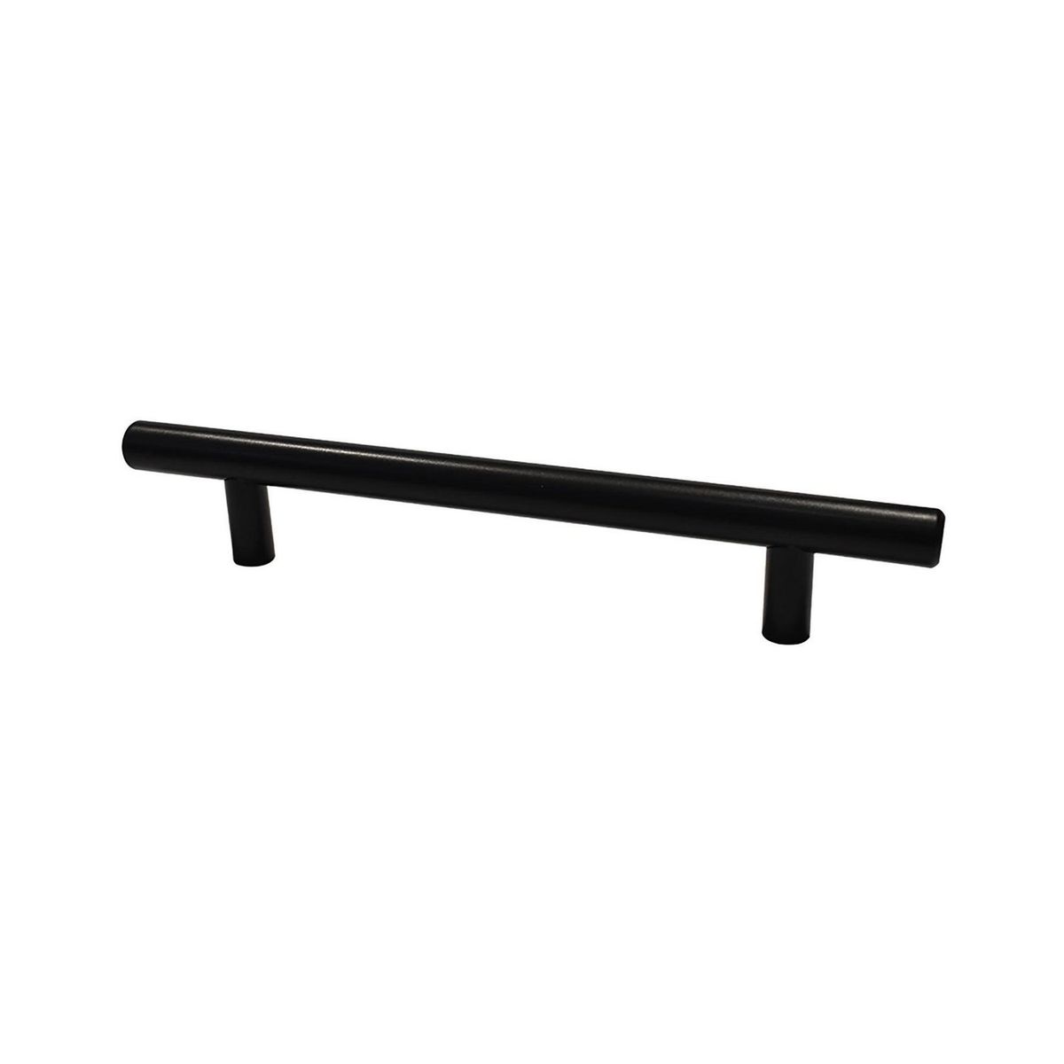 Handy Home - Jaladera hueca de acero inoxidable 128/118 mm negra
