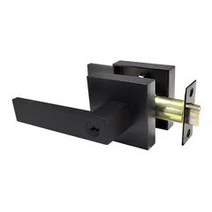 Cerradura Dexter Deluxe "Q" con Llave Negro Bp
