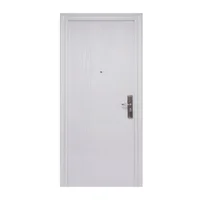 Puerta Seguridad 3 Líneas Blanca Izquierda 95 x 215 cm