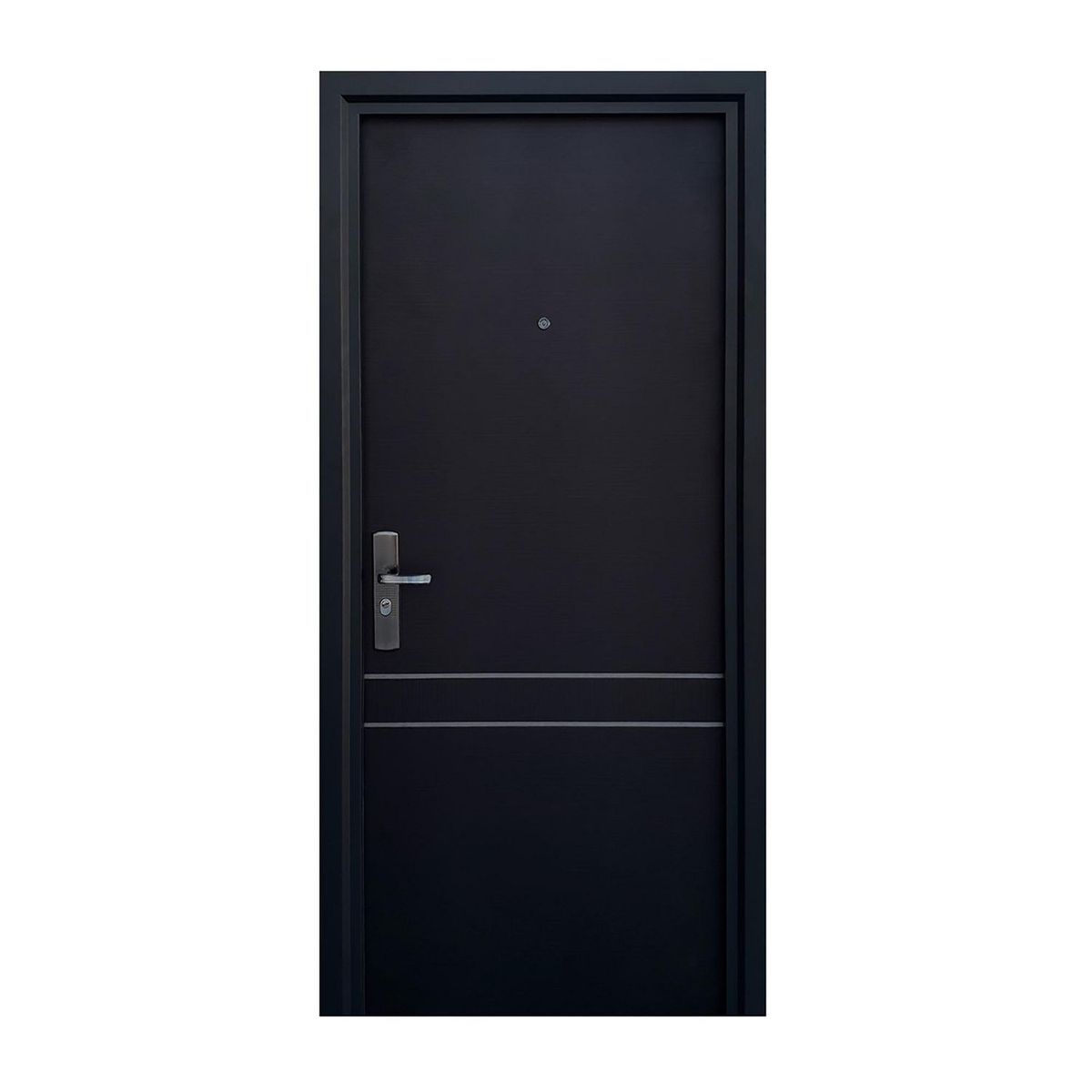 XE - Puerta Seguridad Cali Negra Derecha 95 x 215 cm