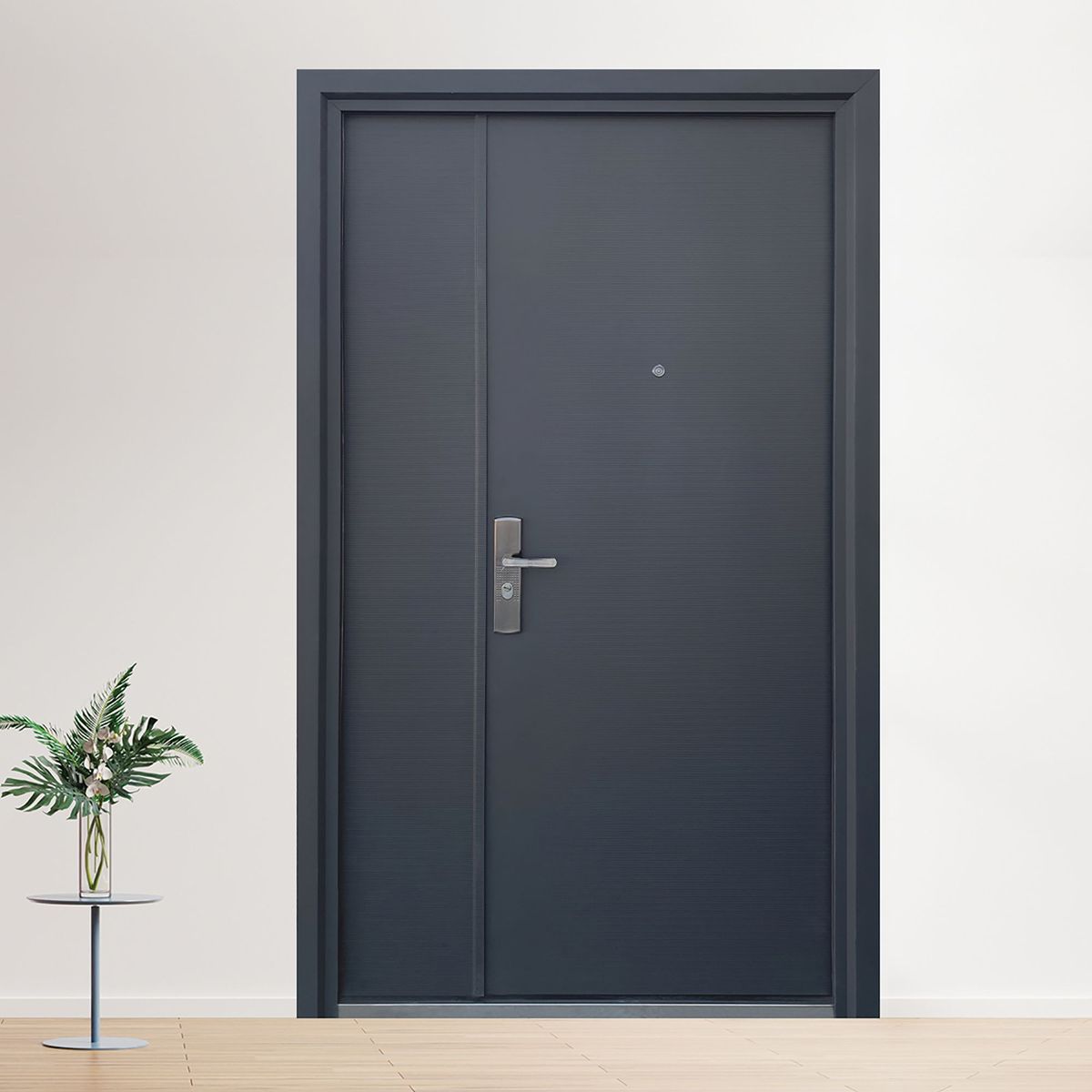 Puerta Seguridad Londres Gris Antracita Derecha 120 x 215 cm, marca XE - Foto 2