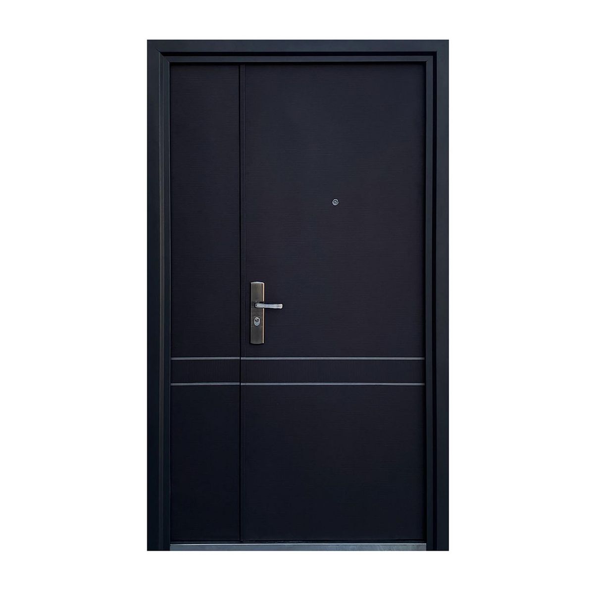 XE - Puerta Seguridad Cali Negra Derecha 120 x 215 cm