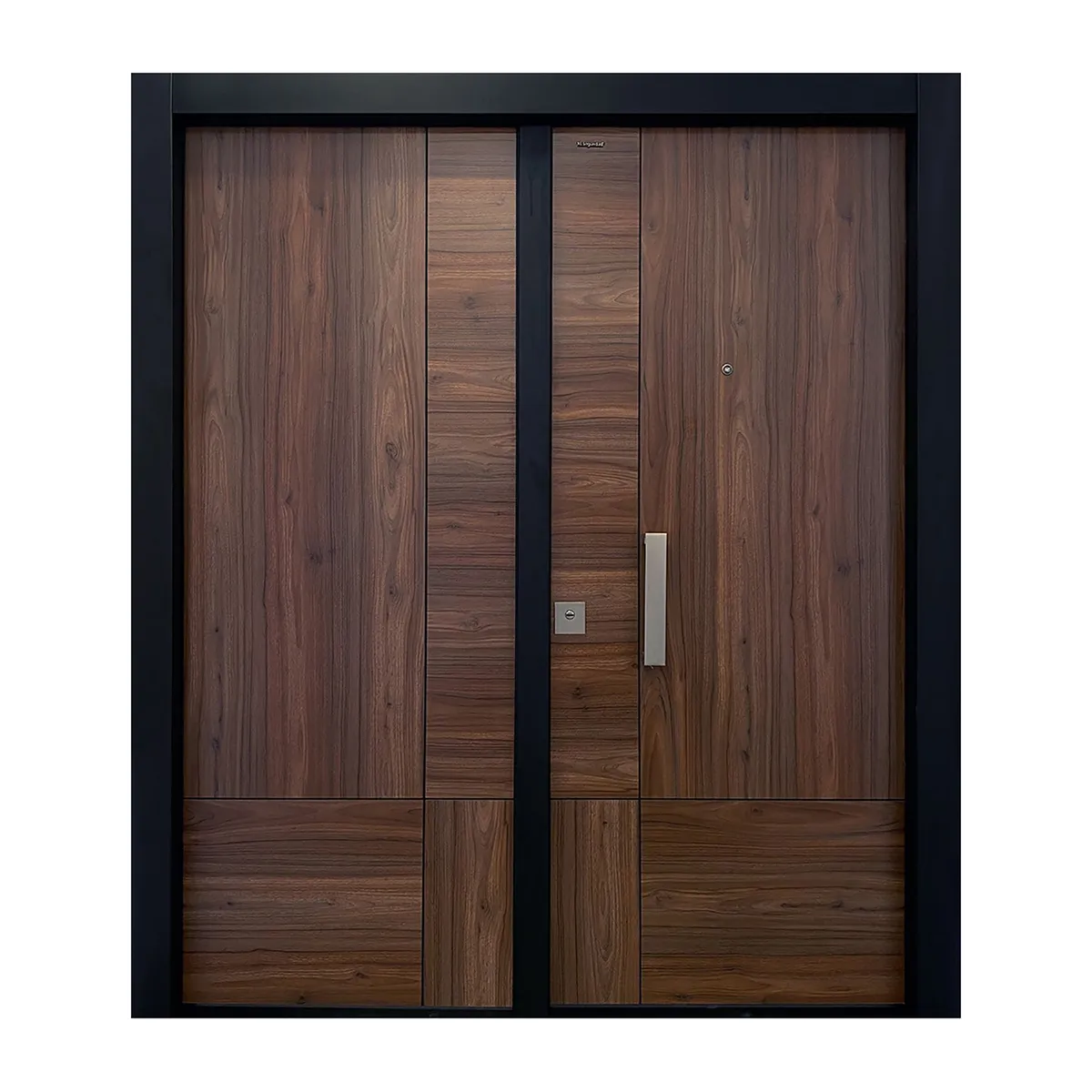 Puerta Seguridad Habana Wengue Derecha 180 x 215 cm, marca XE - Foto Principal