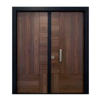 Puerta Seguridad Habana Wengue Derecha 180 x 215 cm