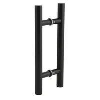 Jaladera Dexter "H" 25Mm-450Mm-275Mm A.I. Negro