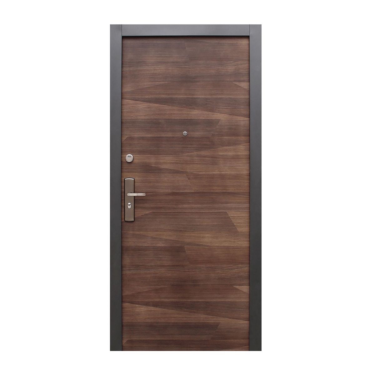 XE - Puerta Seguridad Gales Súper Nogal Derecha 95 x 215 cm