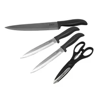Set 4 cuchillos con tijeras