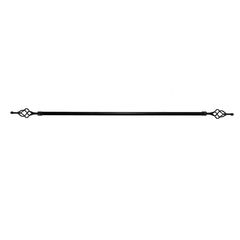Cortinero Metálico Mocha 122-214 cm