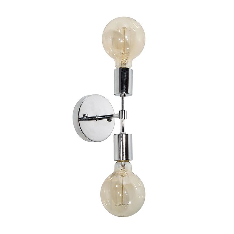 Designers - Aplique Cromo 2 Luces E27