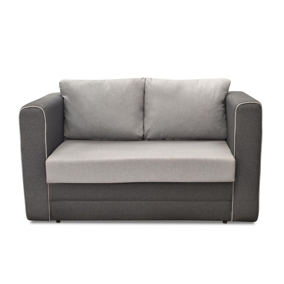 Ikasa Muebles - Converticama matrimonial gris