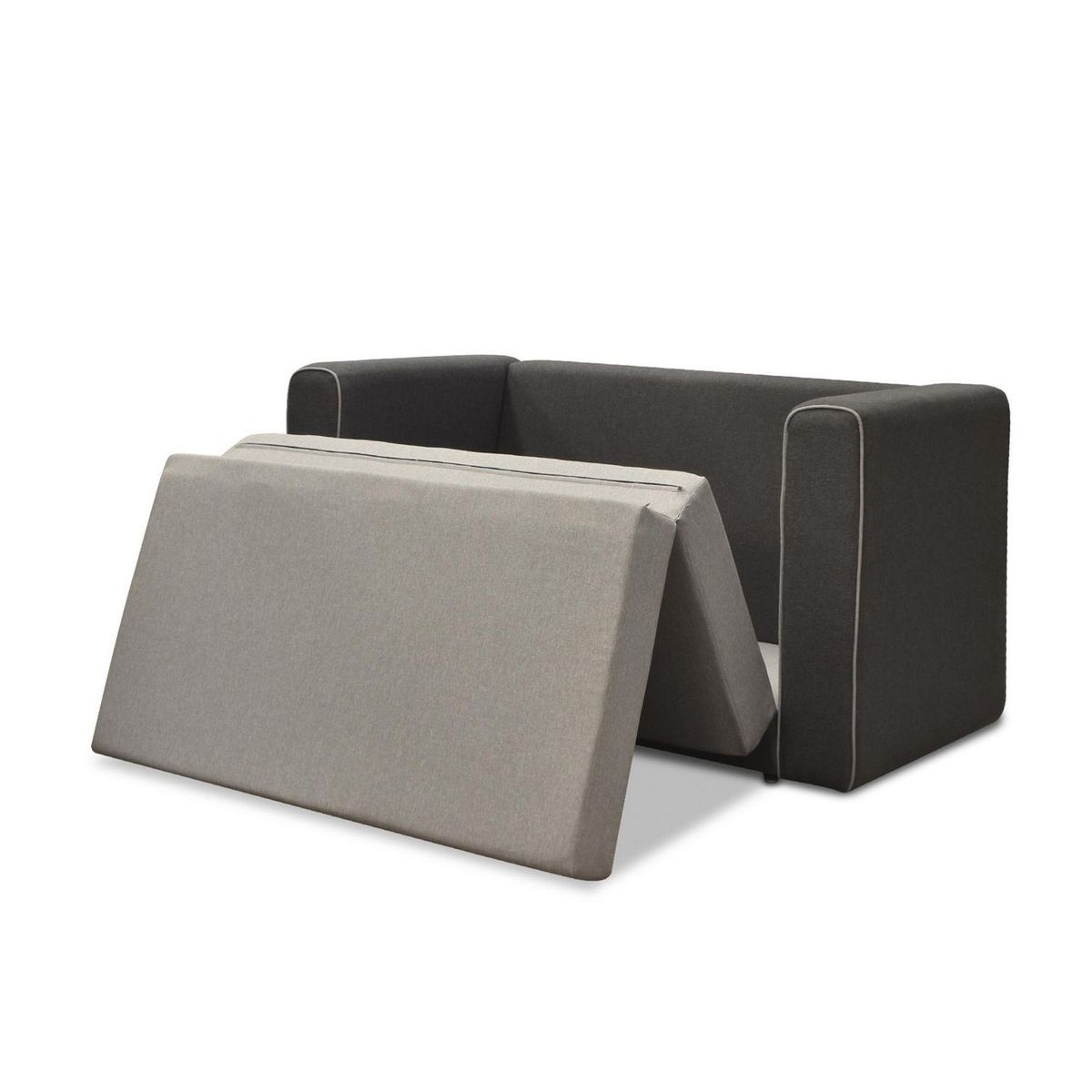Ikasa Muebles - Converticama matrimonial gris