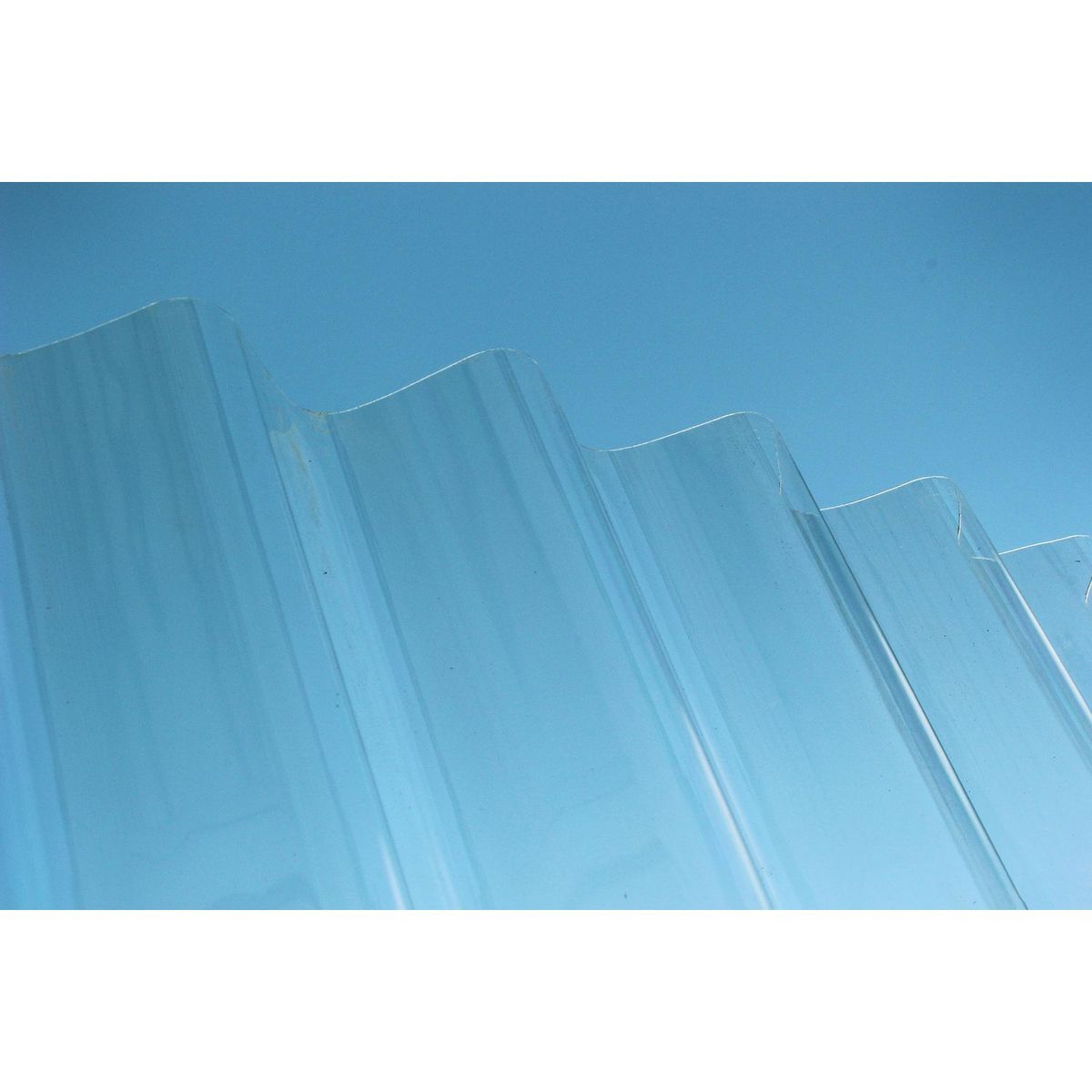 Onduline - Lámina de policarbonato Onduclair PC Cristal 95 x 200 cm