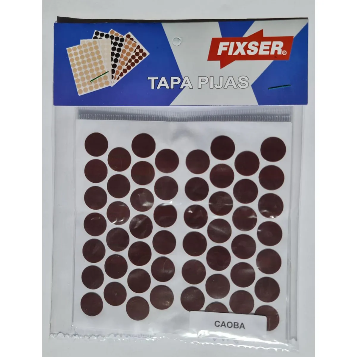 Tapa Adherible Caoba para Melamina, marca Fixser - Foto 2