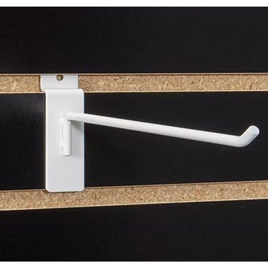 Gancho para Panel Ranurado de 20 cm Blanco