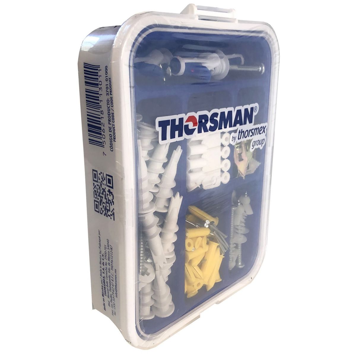 Thorsmex - Kit de Fijacion para Panel de Yeso c/91 Pzas