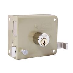 Cerradura Sobreponer 715 Izquierda Beige