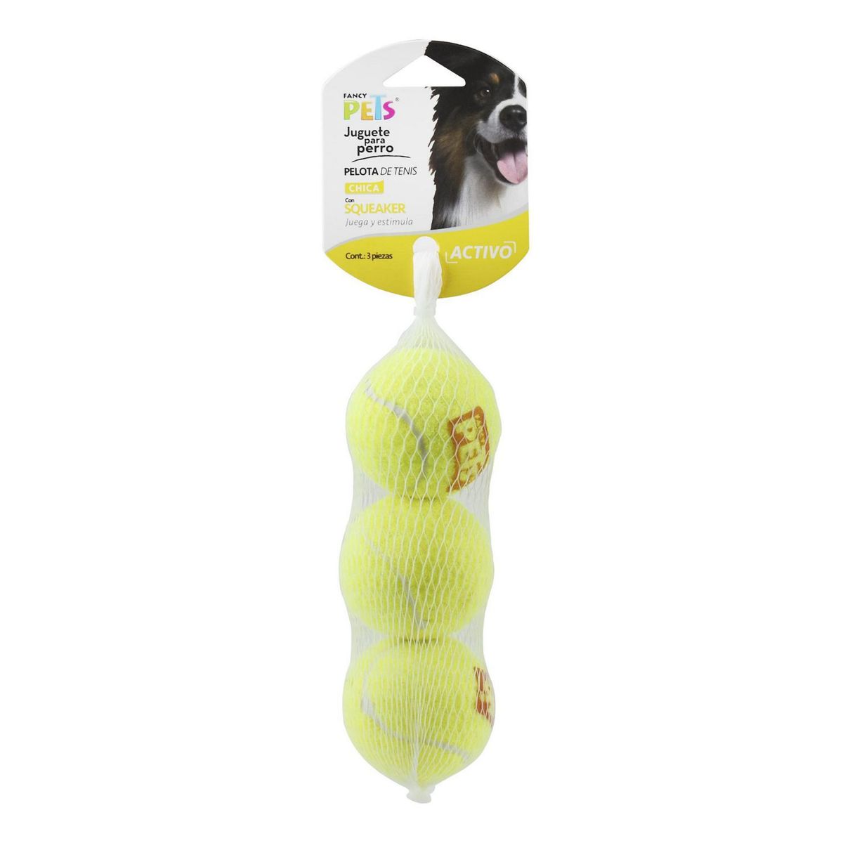 Fancy Pets - Pelota Chica de Tenis con Squeaker