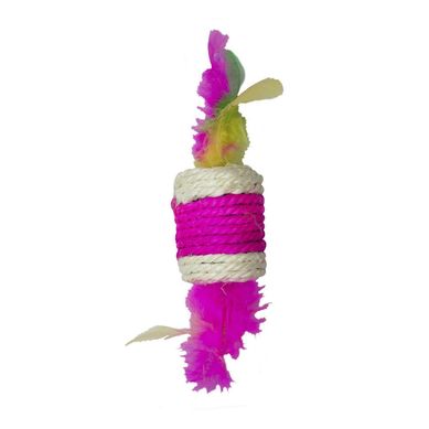 Juguete Cilindro con Plumas