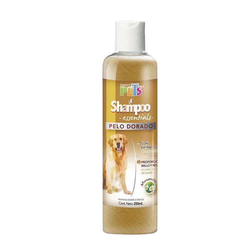 Fancy Pets - Shampoo para Mascotas Pelo Dorado 250 ml