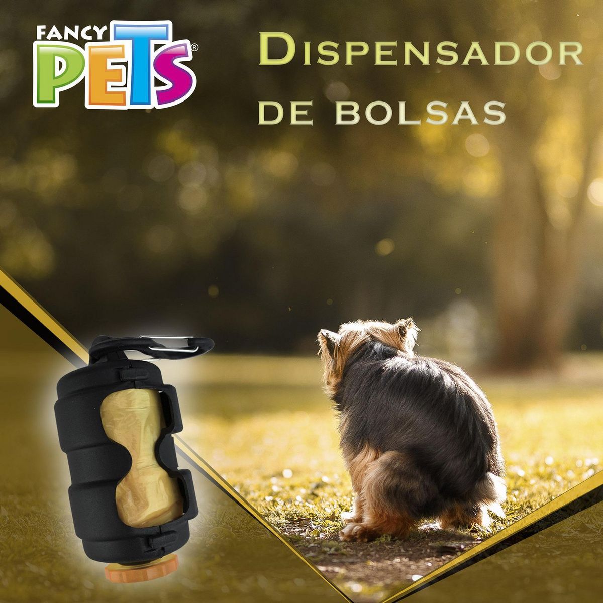 Dispensador Retráctil con 40 Bolsas, marca Fancy Pets - Foto 2