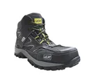 Bota Neg/Gr 65% Piel Nobuck + 35% Tela Gris + 1% Cinta Reflejante T 27