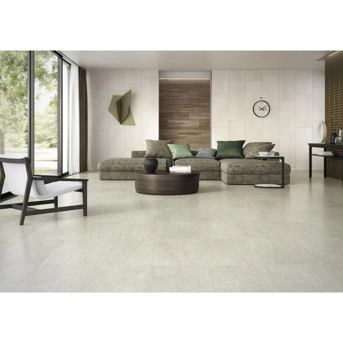 Porcelanite - Piso Cerámico 33X33 cm Celta Gris 1.76