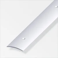 Transición Curva Alu Plata 20X2Mm, 1M