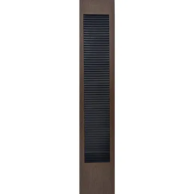 Puerta Plegable HDF para Closet Nogal Canadiense de 90 x 213 cm Caf�