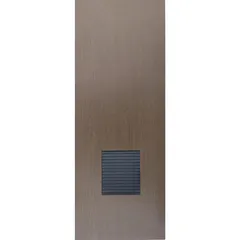 Puerta Tambor HDF Louver Rejilla Nogal Canadiense 70 x 213 cm