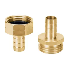 Conectores Macho y Hembra 1/2"