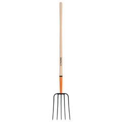 Bieldo para Paja, 5 dientes, 48"