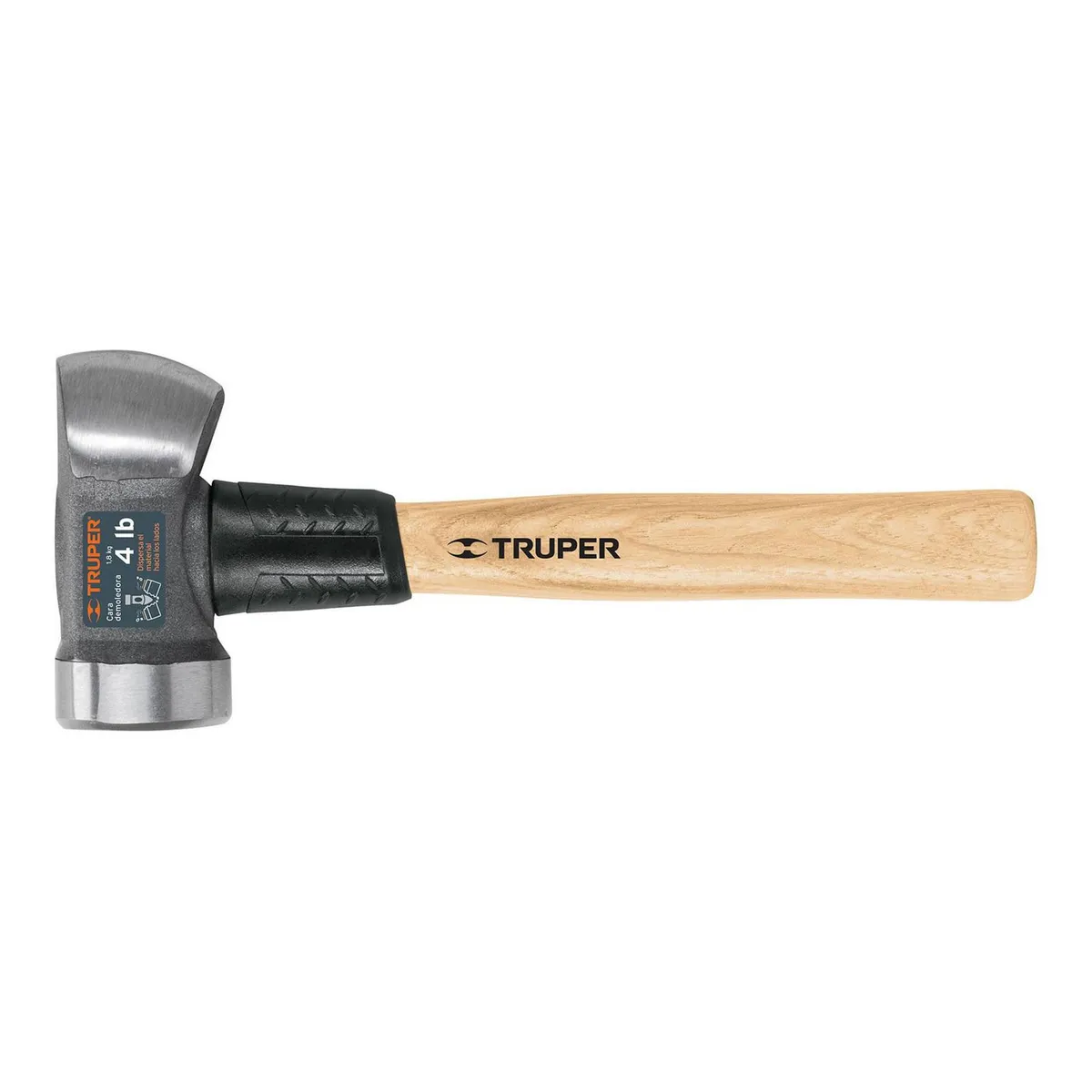 Marro Demoledor 4 lbs Mango de Madera, marca Truper - Foto Principal