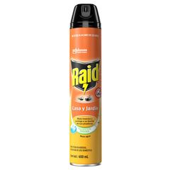 Raid Casa y Jardín Naranja 400 ml