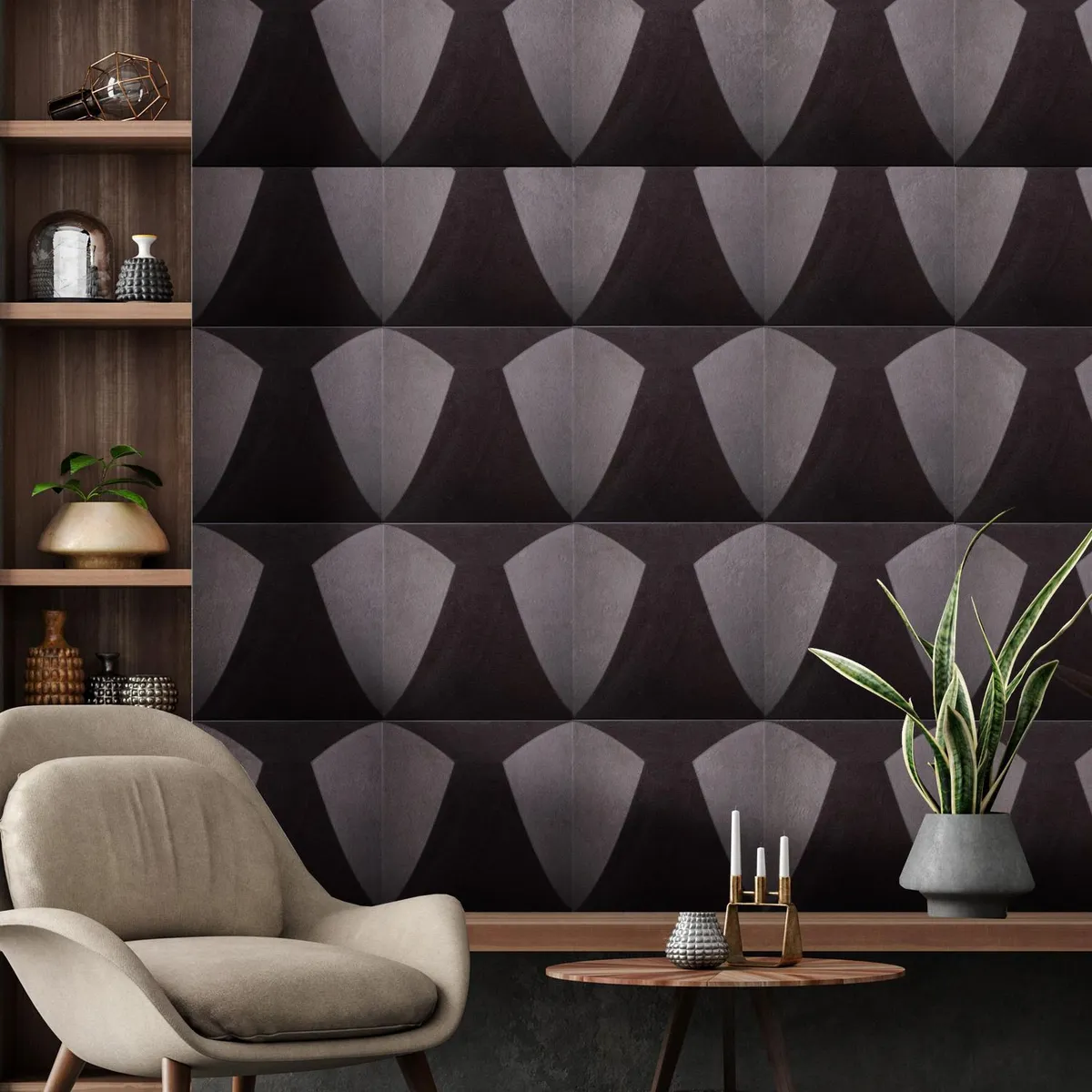 Decohome - Piso Cerámico Lacq Metalic 25x25