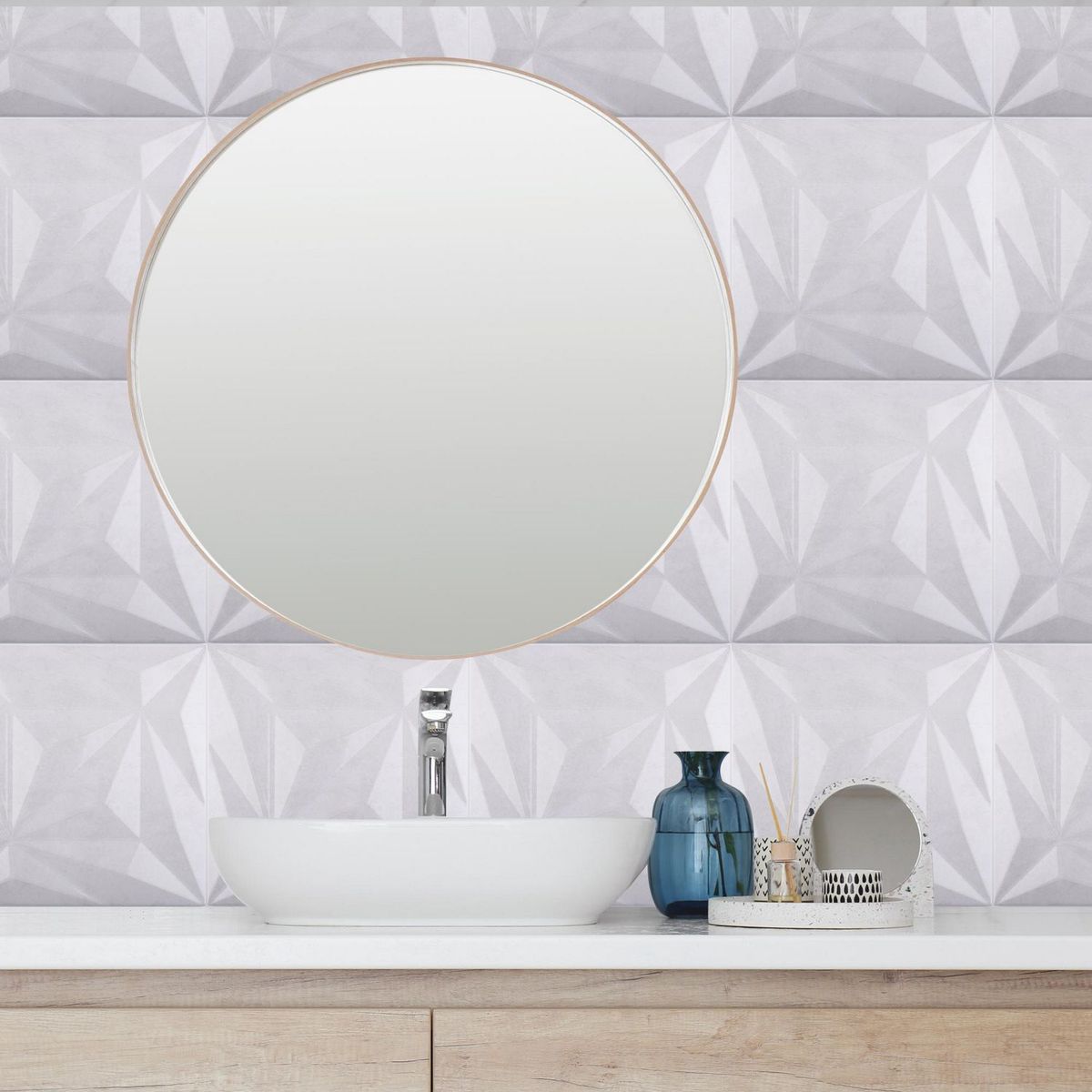Decohome - Piso Cerámico Palais Shadow 25x25