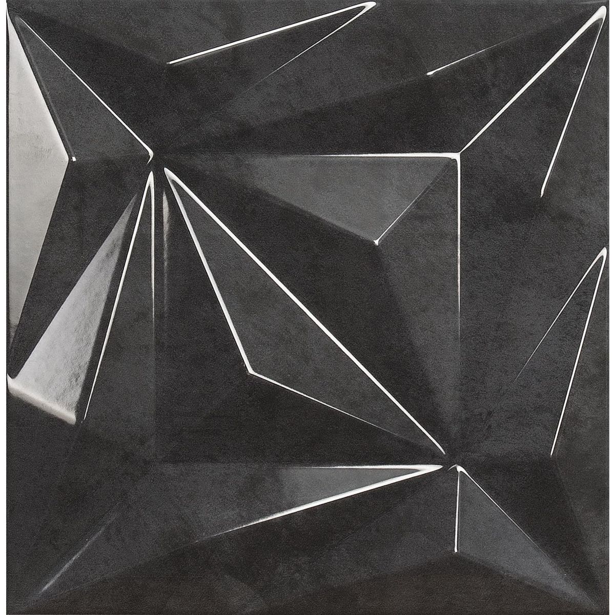 Piso Cerámico Palais Anthracite 25x25, marca Decohome - Foto Principal