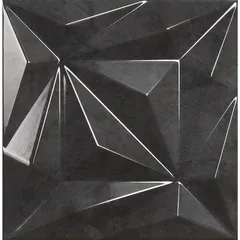 Piso Cerámico Palais Anthracite 25x25