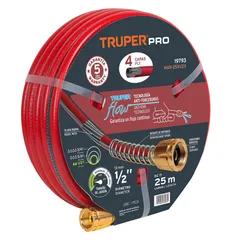 Manguera 1/2" Reforzada 4 capas y Conector 25m